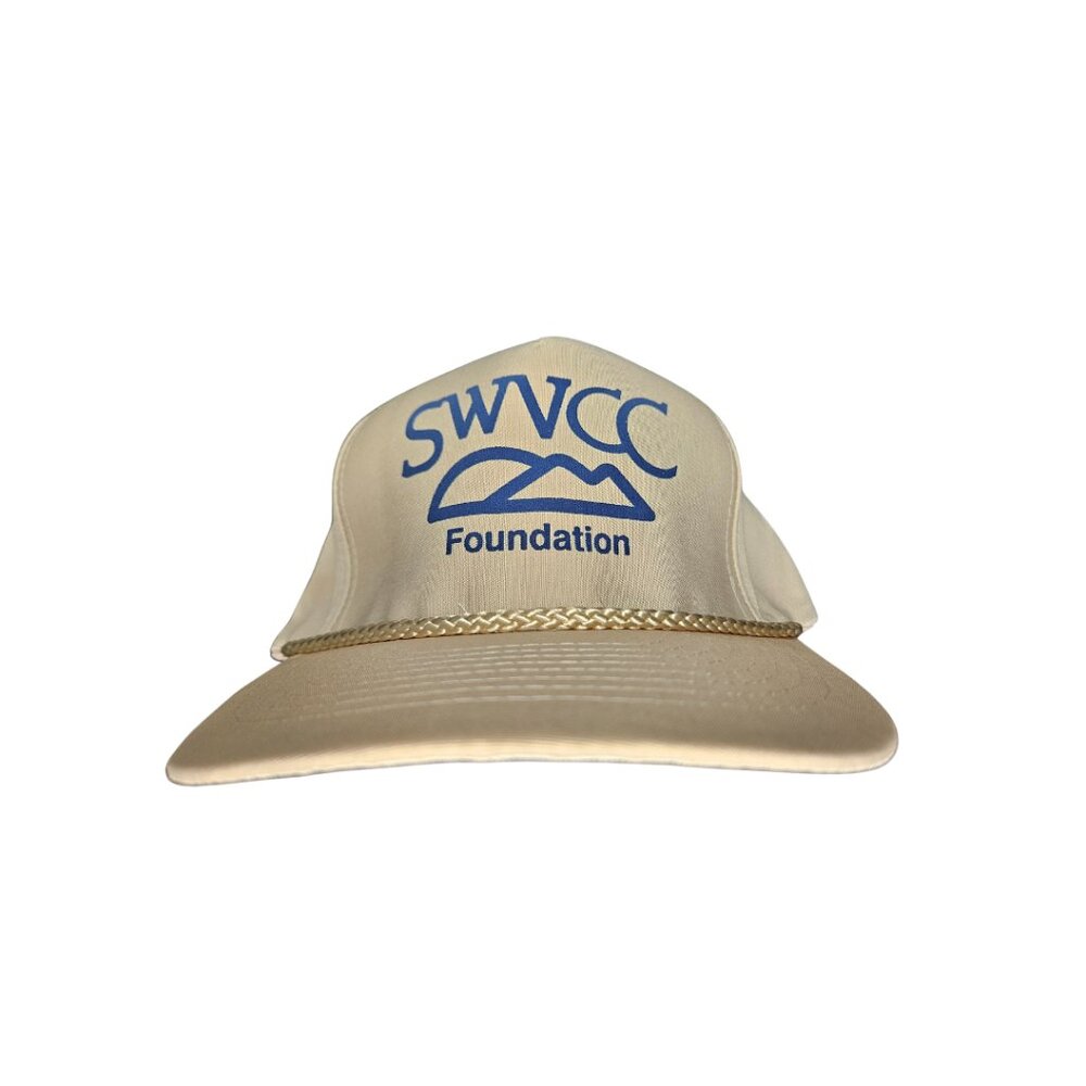 Vintage SWVCC Tan Snapback Golf Hat
